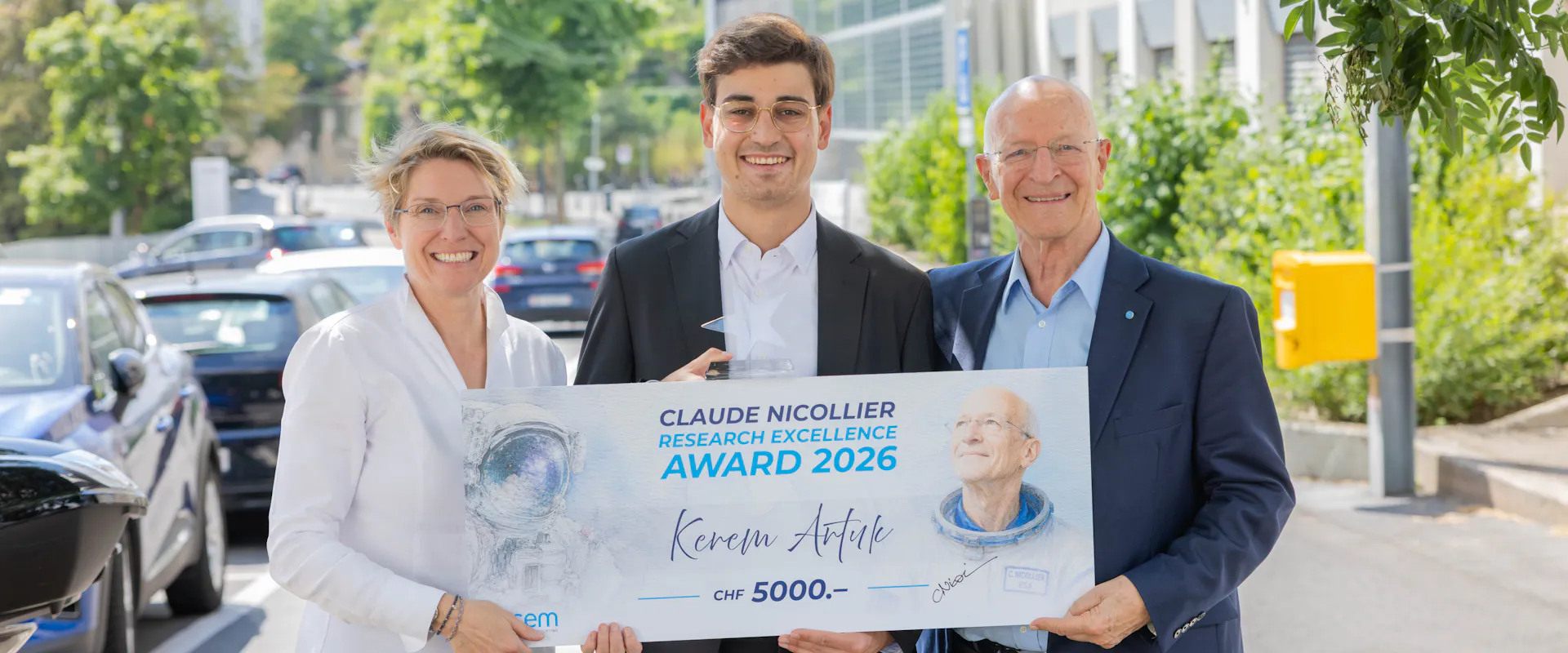 Claude Nicollier Award - Kerem Artuk