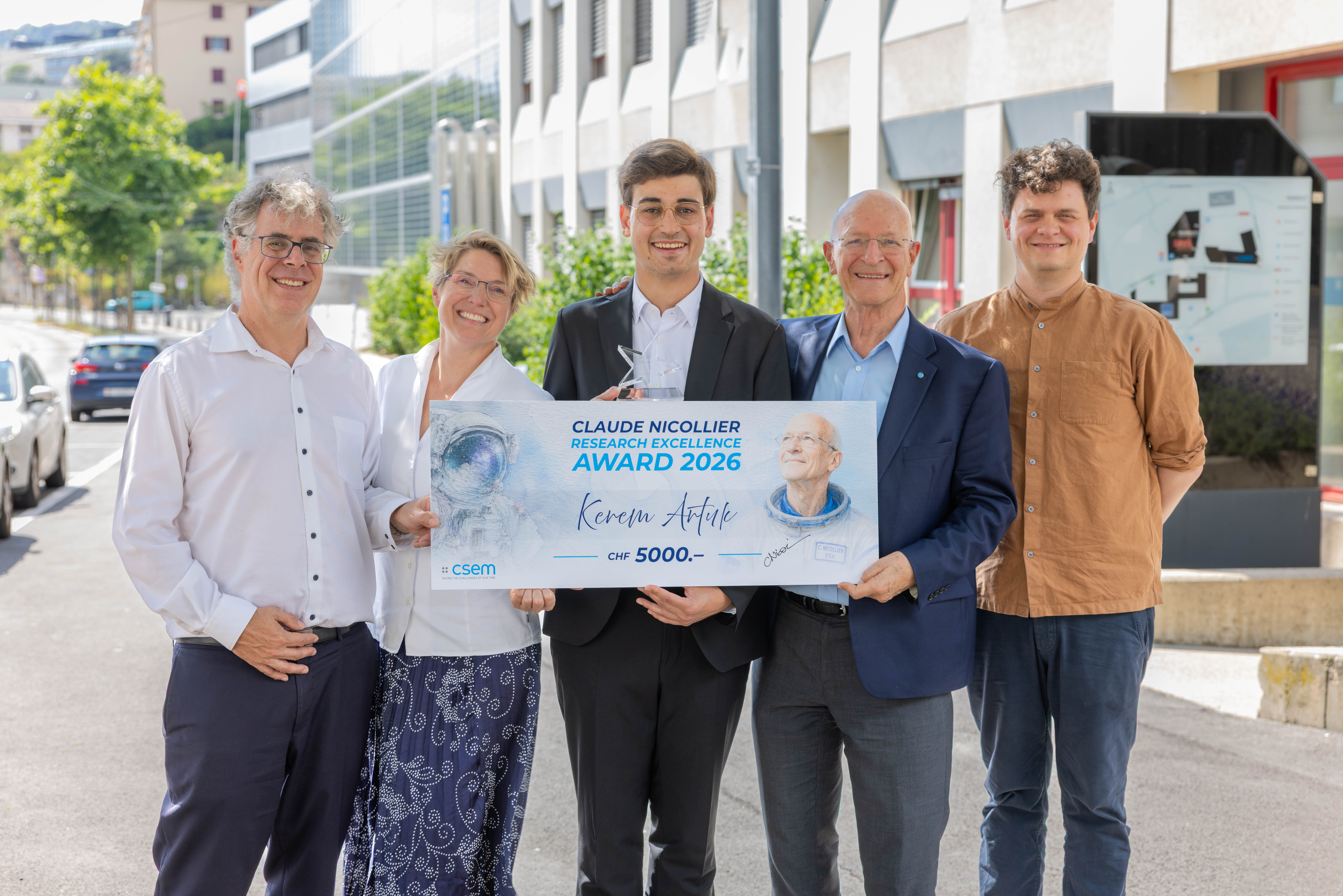 Claude Nicollier Award - Kerem Artuk