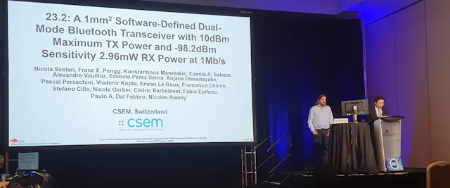 CSEM’s presents 22nm Bluetooth Transceiver | News
