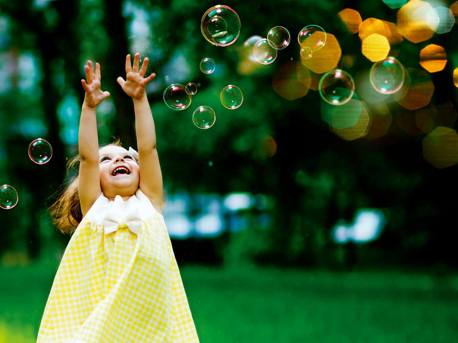 Happy young girl