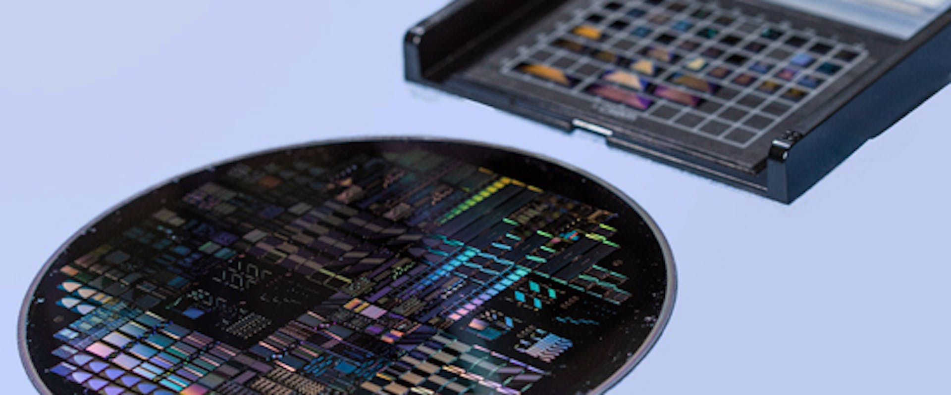 Photonic integrated circuits on a wafer