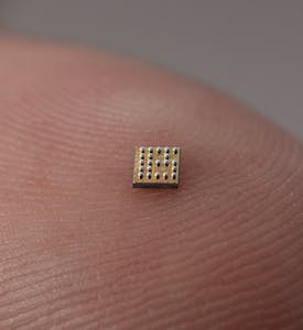 Smallest bluetooth on the world on a fingertip