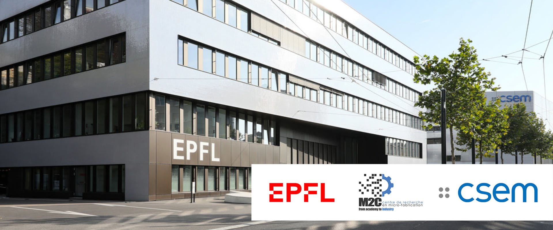 EPFL building in Neuchâtel