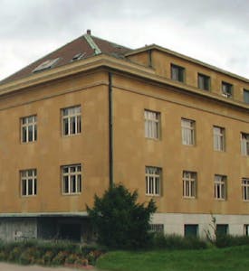 Building Laboratoire Suisse de Recherche Horlogère (LSRH) in Neuchâtel, Switzerland