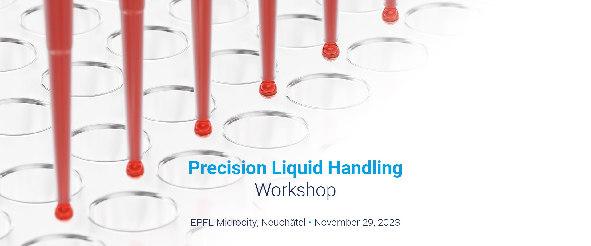 Logo event about Precision liquid handling