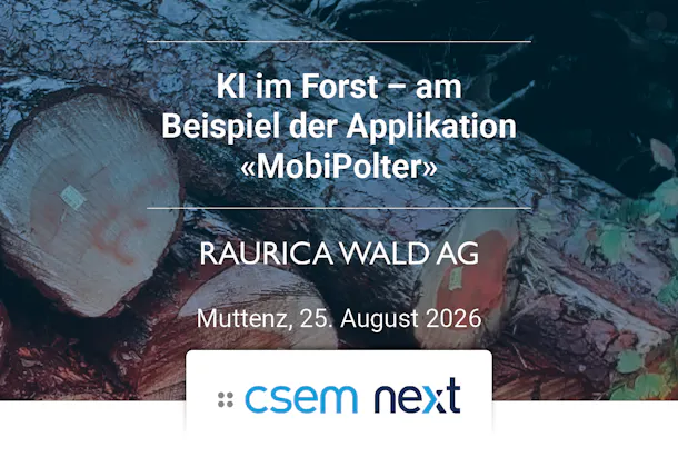 Banner CSEMnext Raurica Wald AG