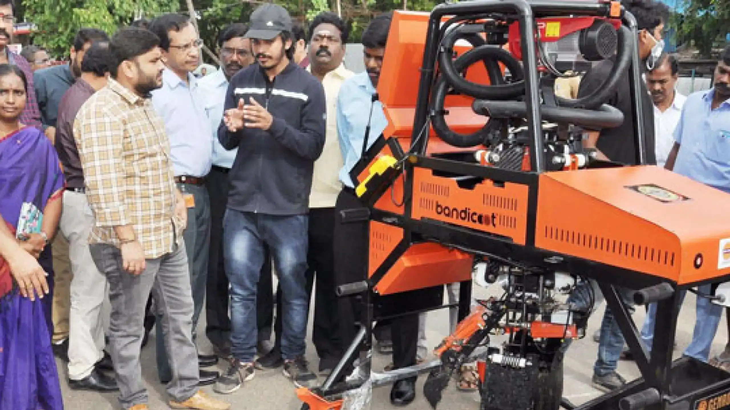 Bid Adieu To Manual Scavengers And Meet Bandicoot, A Robot That Will Clean Sewers In Tamil Nadu