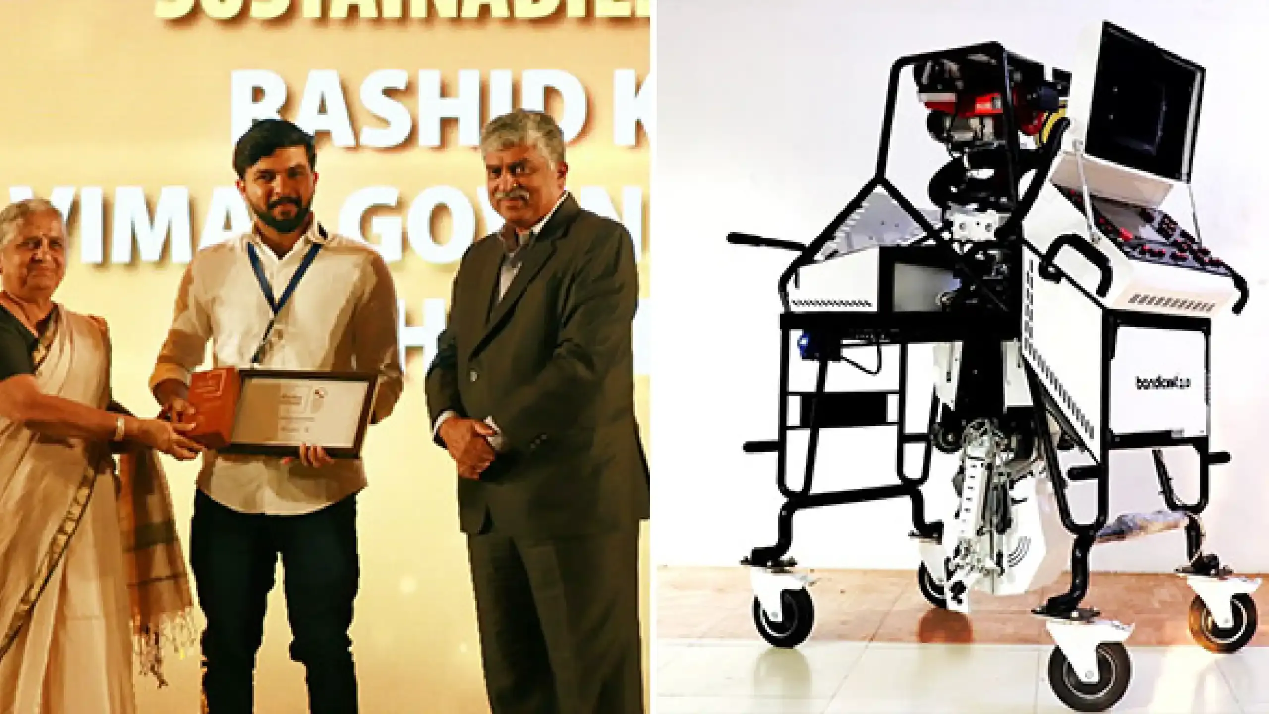 Bandicoot, Sewer Cleaning Robot Wins Infosys Foundation’s Aarohan Social Innovation Awards