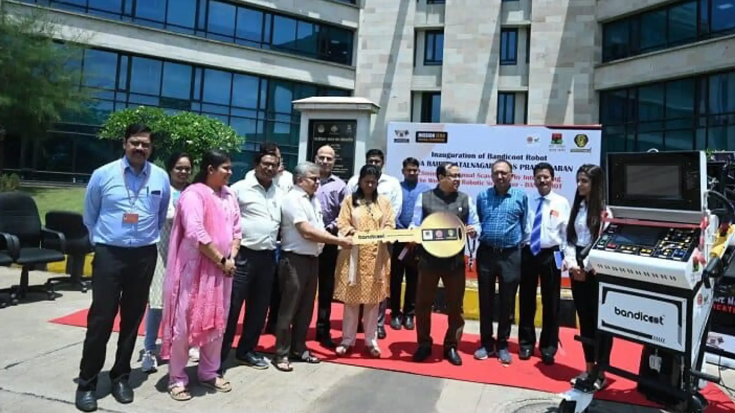 Genrobotics Revolutionary Robotic Scavenger ‘Bandicoot’ launched in Nava Raipur, Chhattisgarh