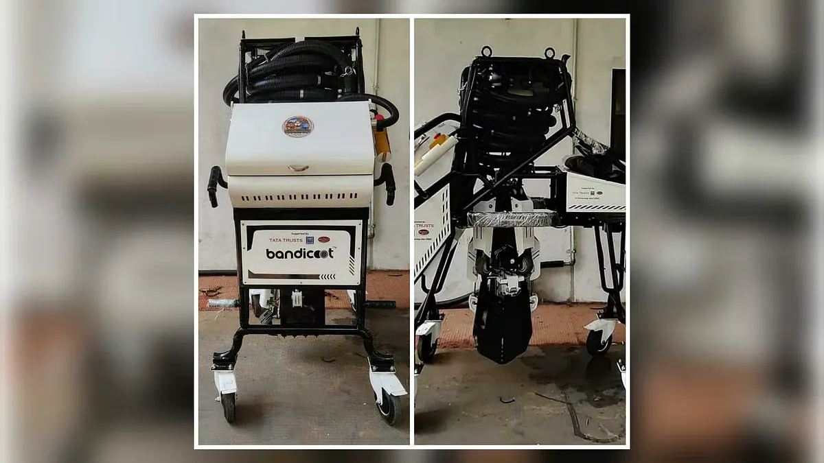 Thane: Ulhasnagar civic body gets third manhole cleaning robot