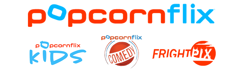 Popcornflix, Popcornflix Kids, Popcornflix Comedy, Frightpix