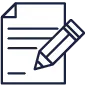 document with pencil icon