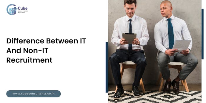 The Difference Between IT Recruitment And Non-IT Recruitment - blog poster