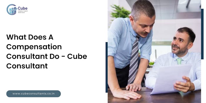 What Does a Compensation Consultant Do - Cube Consultant - blog poster