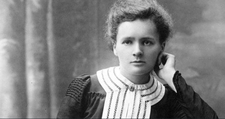 A picture of a young Marie Curie