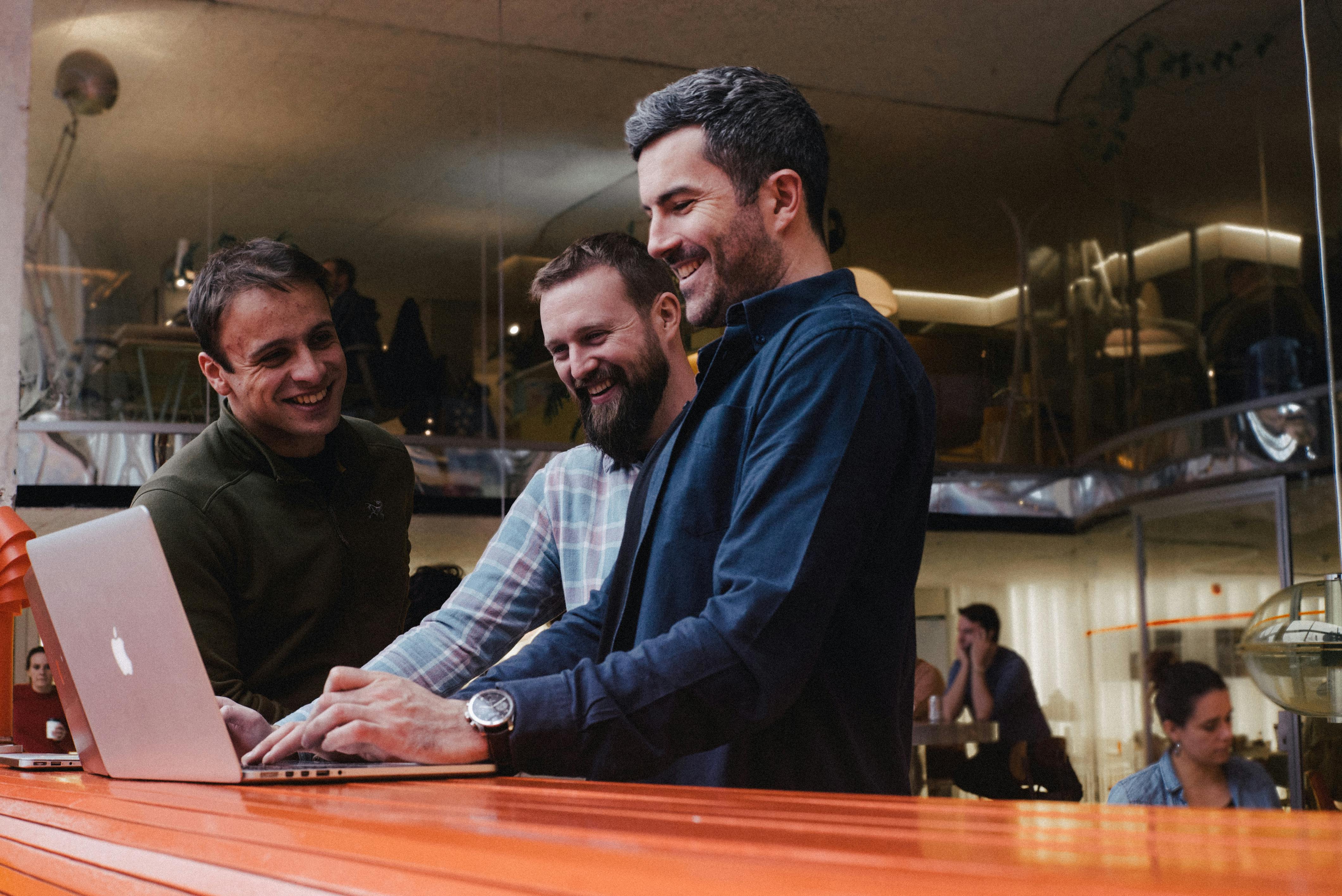 Founders Tommy Toner, Alexander Fitzgerald and Dan McClure