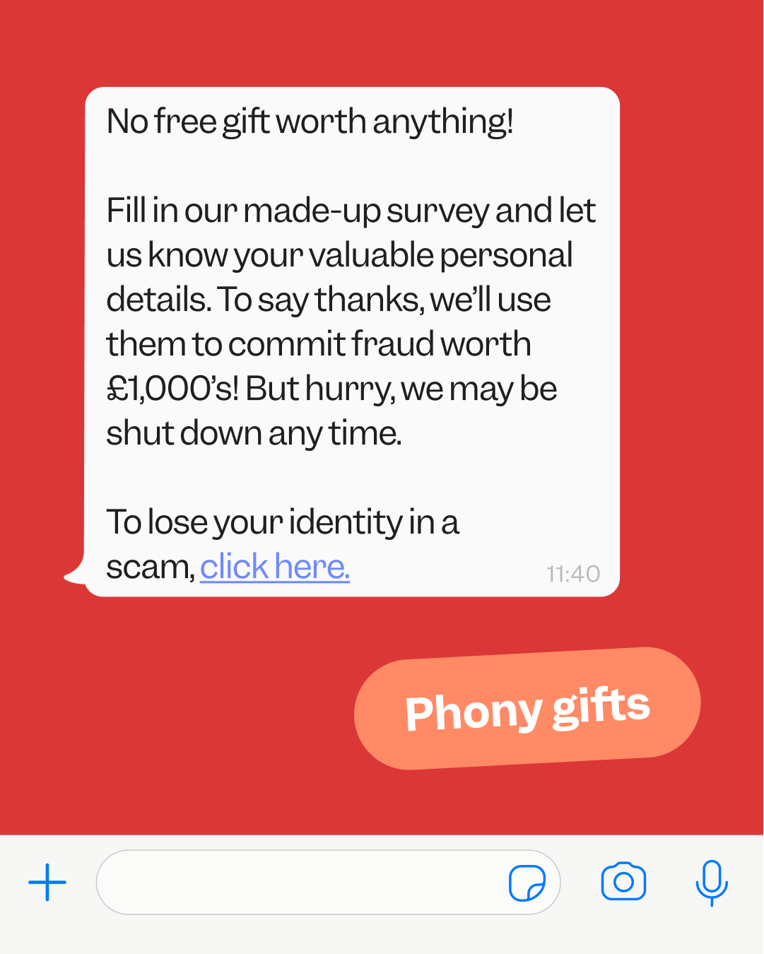 WhatsApp Free Gift Scam