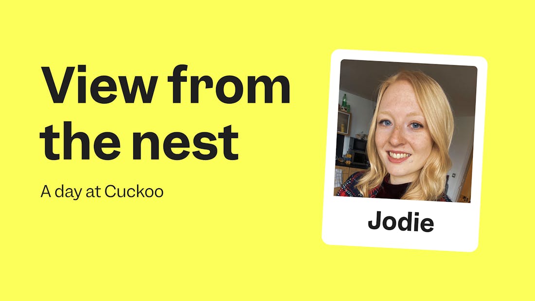 View from the nest: Jodie