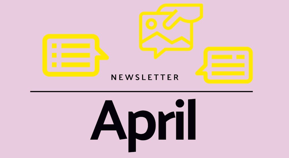 Monthly newsletter - April 2021