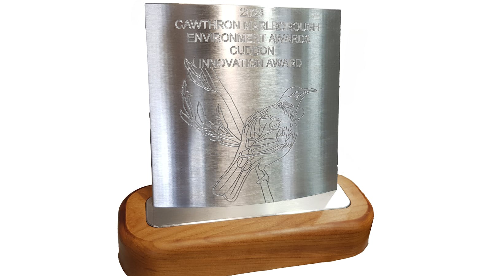 The award produced by the team at Cuddon 