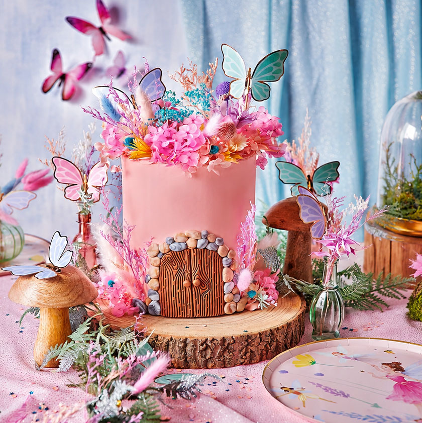 gâteau d'anniversaire fée