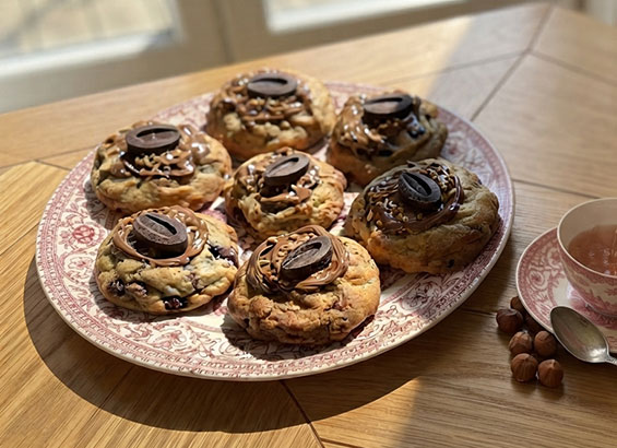 cookies aux pépites de chocolat et fleur de sel
