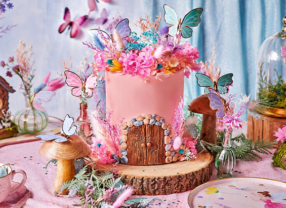 gâteau d'anniversaire fée
