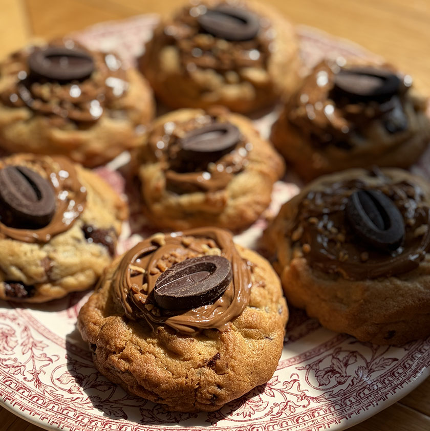 cookies aux pépites de chocolat et fleur de sel
