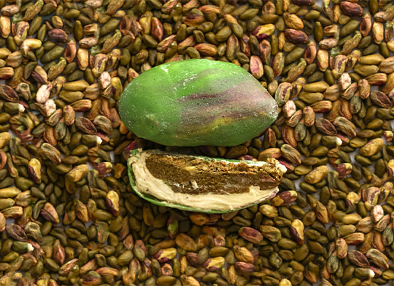 Entremets pistache