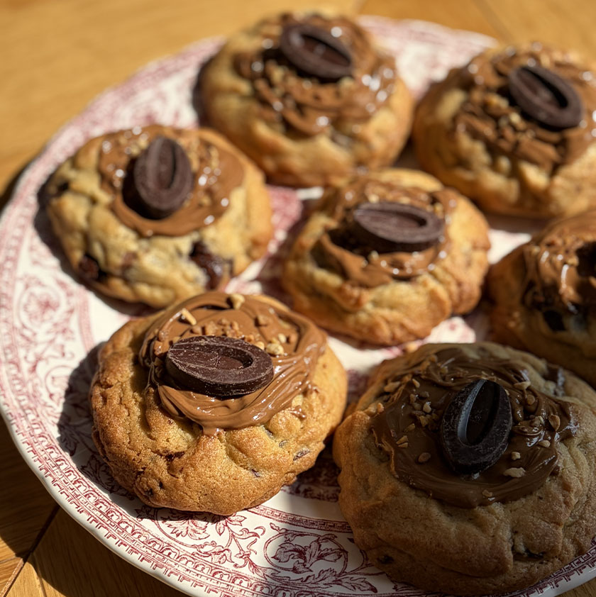 cookies aux pépites de chocolat et fleur de sel