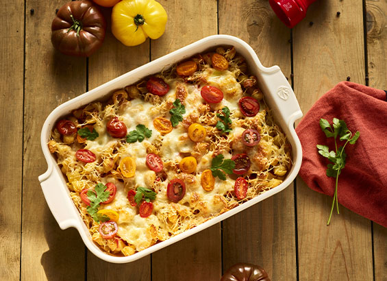 Lasagnes végétariennes aux tomates