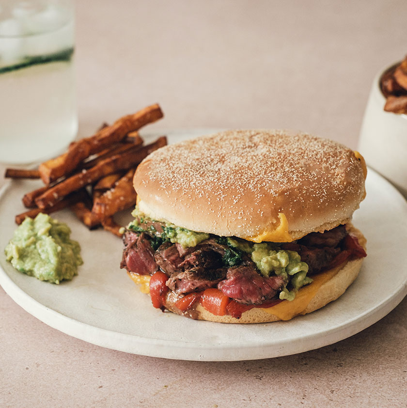 burger bœuf mariné 4