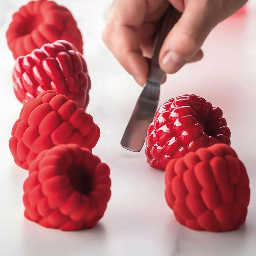 Entremets trompe-l'œil framboise6