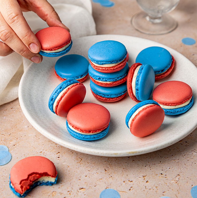 Macarons patriotes 1