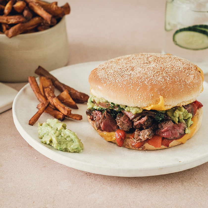 burger bœuf mariné 2