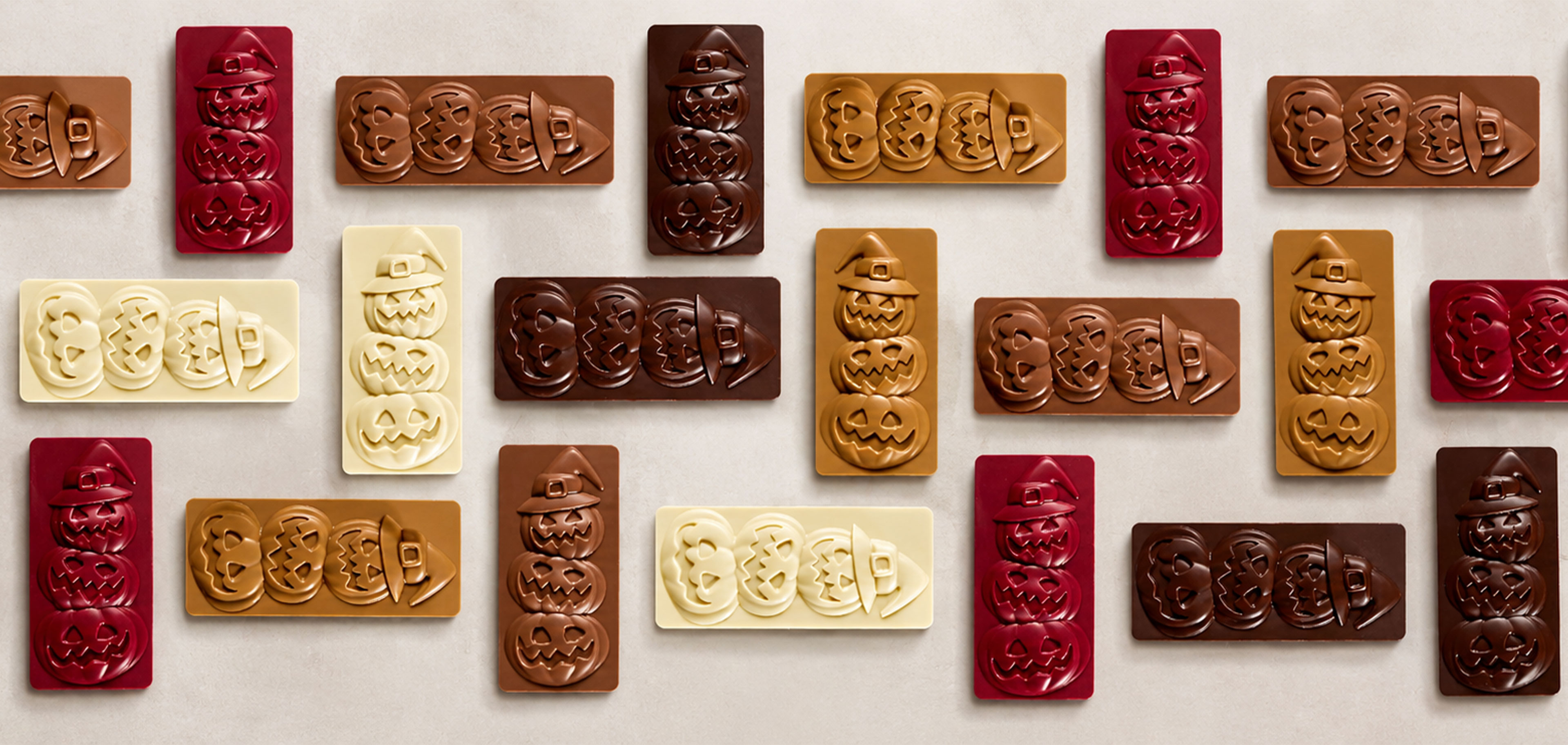 Tablette chocolat halloween