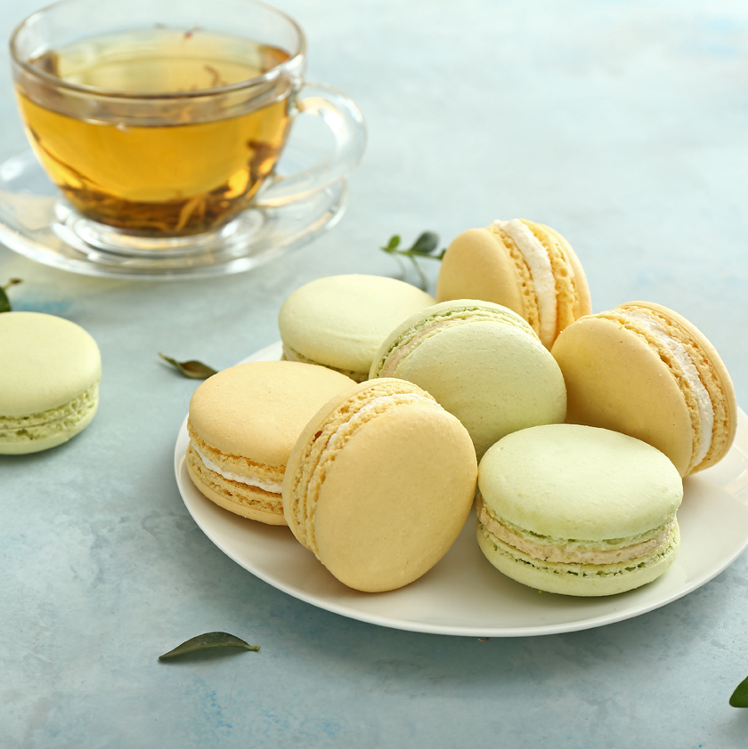 Macarons mojito