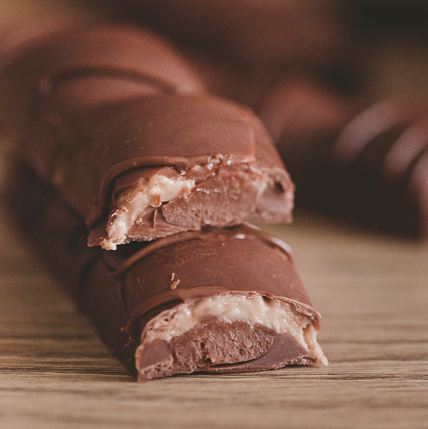 Barres chocolatées maison