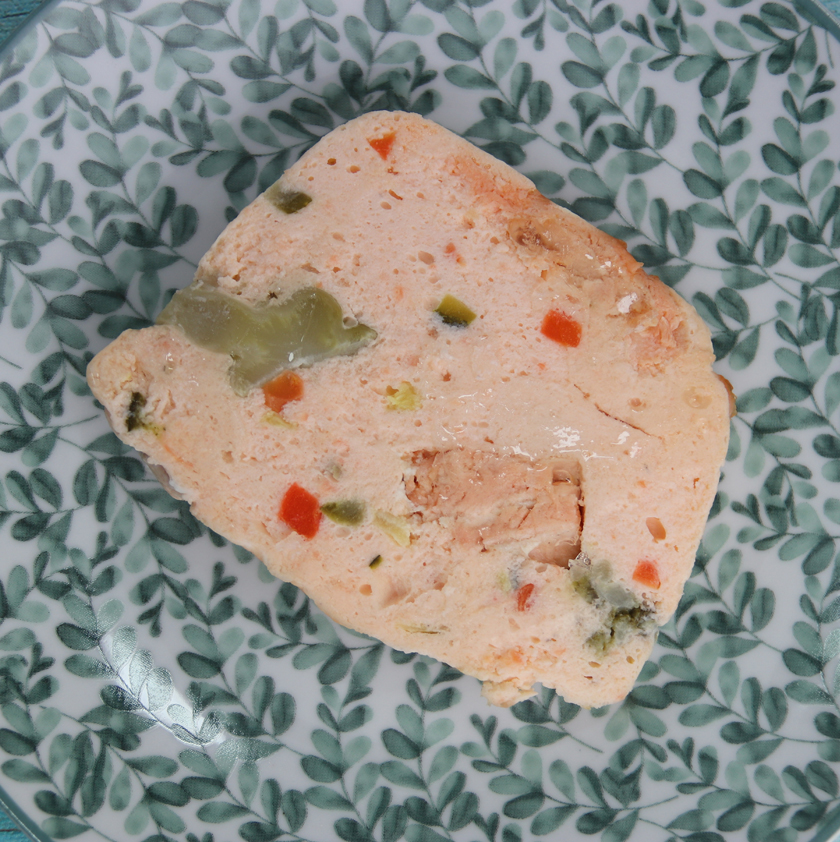 Terrine aux deux saumons