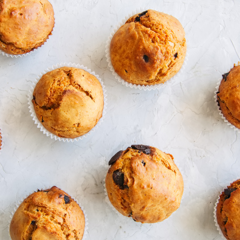 Financiers poire chocolat