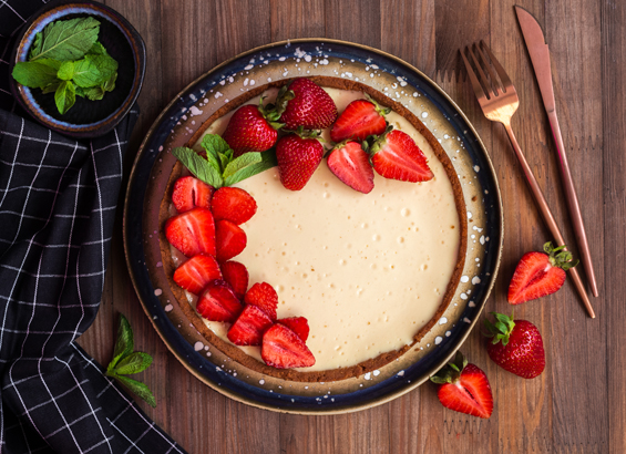 Tarte fruits rouges chocolat blanc