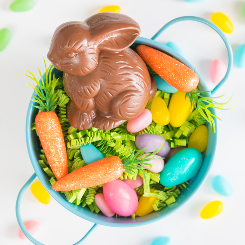 Lapins en chocolat