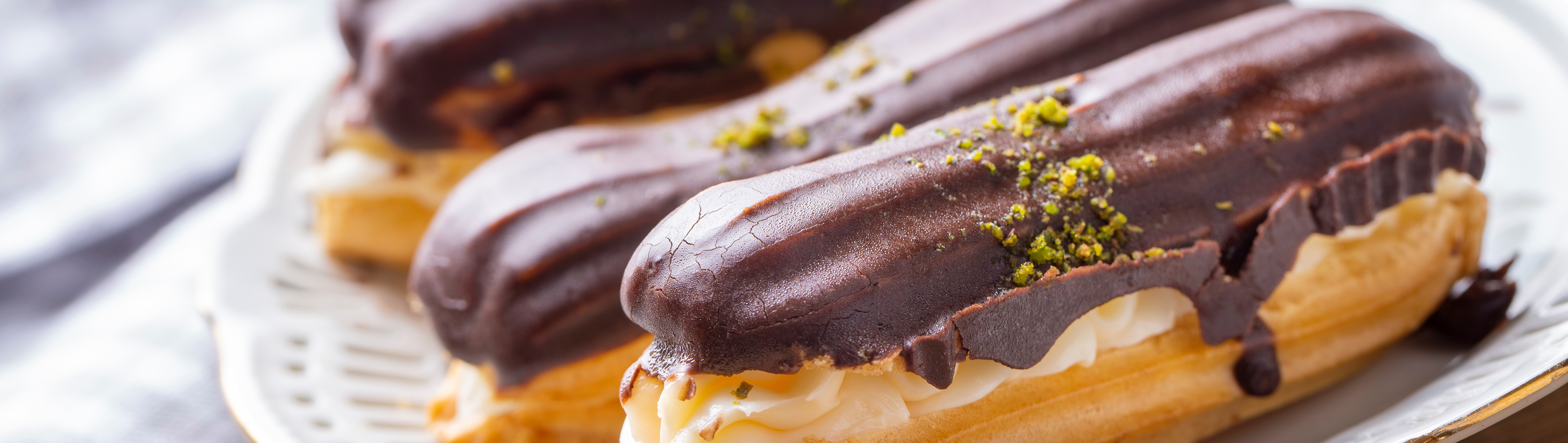 Éclairs au chocolat