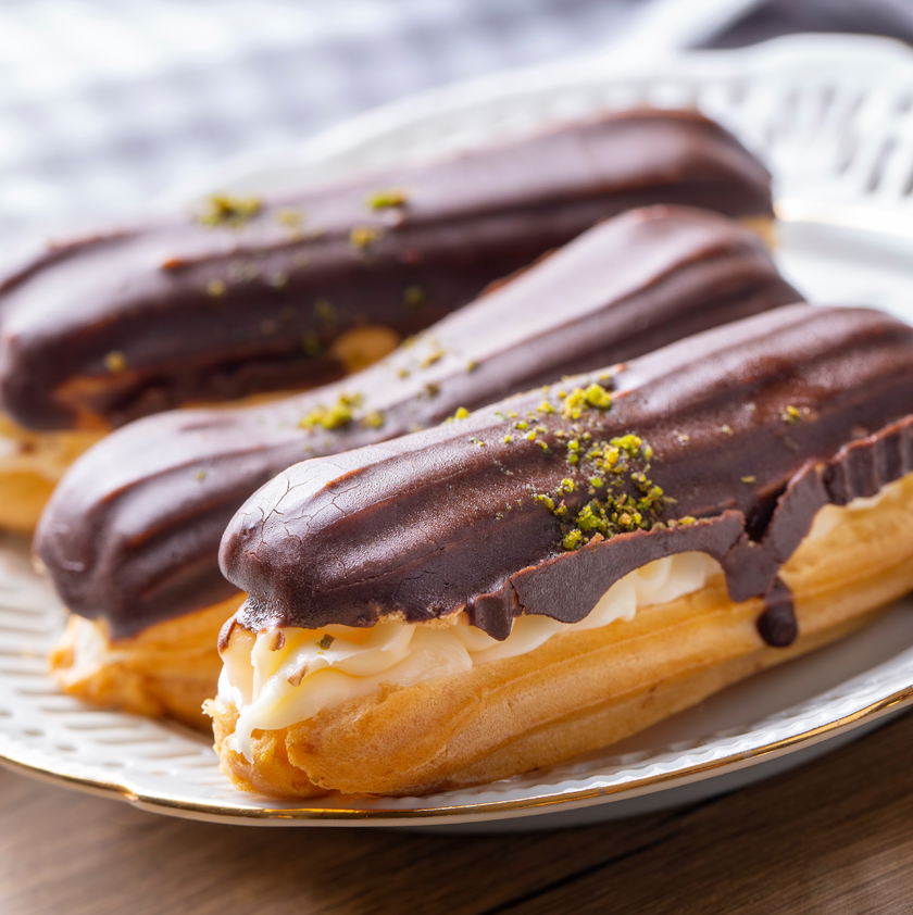 Éclairs au chocolat