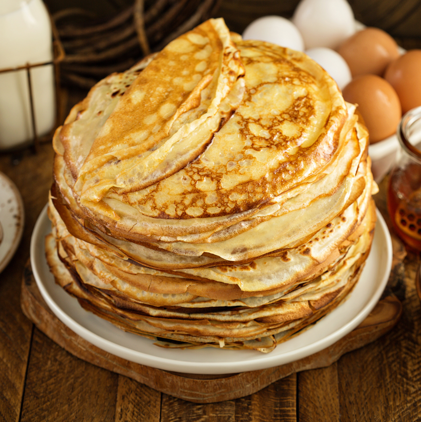 Crêpes vanille