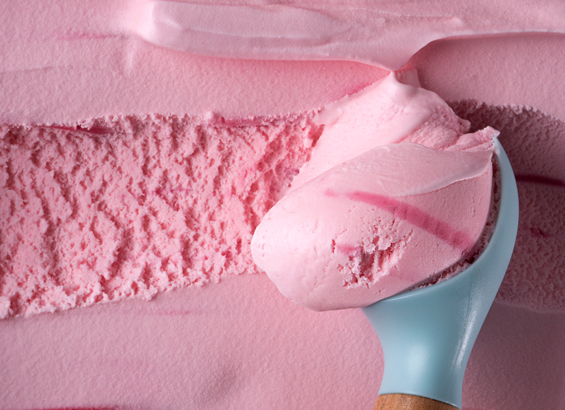 Crème glacée à la fraise tagada