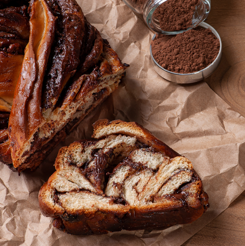 Babka la brioche marbrée