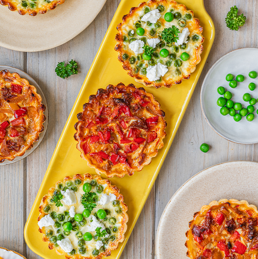 Quiches inviduales primavera / verano