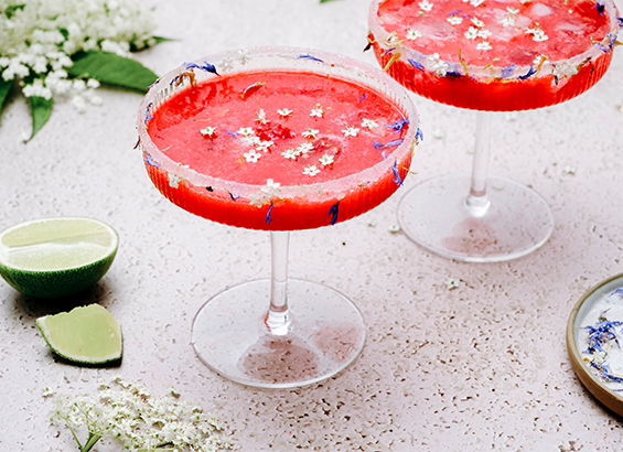 Daïquiri framboise et sureau