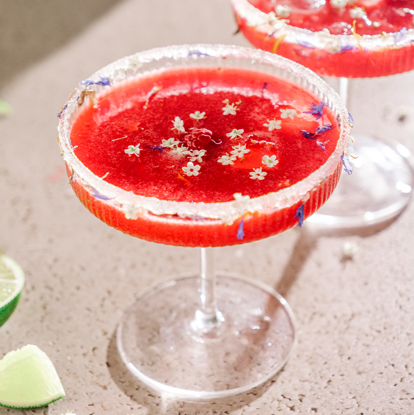 Daïquiri framboise et sureau